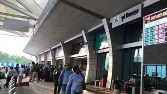 “More flights for other international centres will also start soon. Passengers must follow all the Covid-19 appropriate behaviour, say officials. (HT PHOTO)