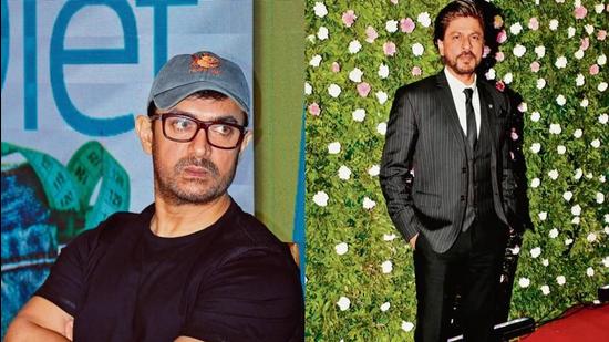 Actors Aamir Khan and Shah Rukh Khan have been absent from the big screen for a while.