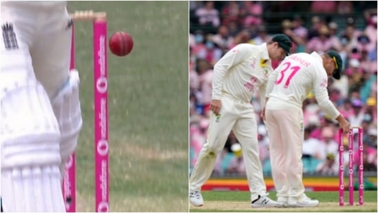 The incident took place in the 31st over of the England innings. The incident took place in the 31st over of the England innings.
