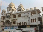 A view of the Gurudwara Sri Guru Singh Sabha in Gurugram that manages five gurdwaras in the city.(PTI) A view of the Gurudwara Sri Guru Singh Sabha in Gurugram that manages five gurdwaras in the city.(PTI)