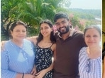 The picture posted by Madhu Chopra with Siddharth and Neelam elicited a response from Priyanka. The picture posted by Madhu Chopra with Siddharth and Neelam elicited a response from Priyanka.