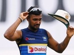 File image of Sri Lanka cricketer Danushka Gunathilaka.(REUTERS) File image of Sri Lanka cricketer Danushka Gunathilaka.(REUTERS)