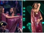Shilpa Shetty on sets of India's Best Dancer 2. Shilpa Shetty on sets of India's Best Dancer 2.