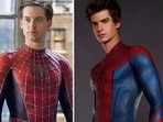 Andrew Garfield spoke about watching Spider-Man with Tobey Maguire.