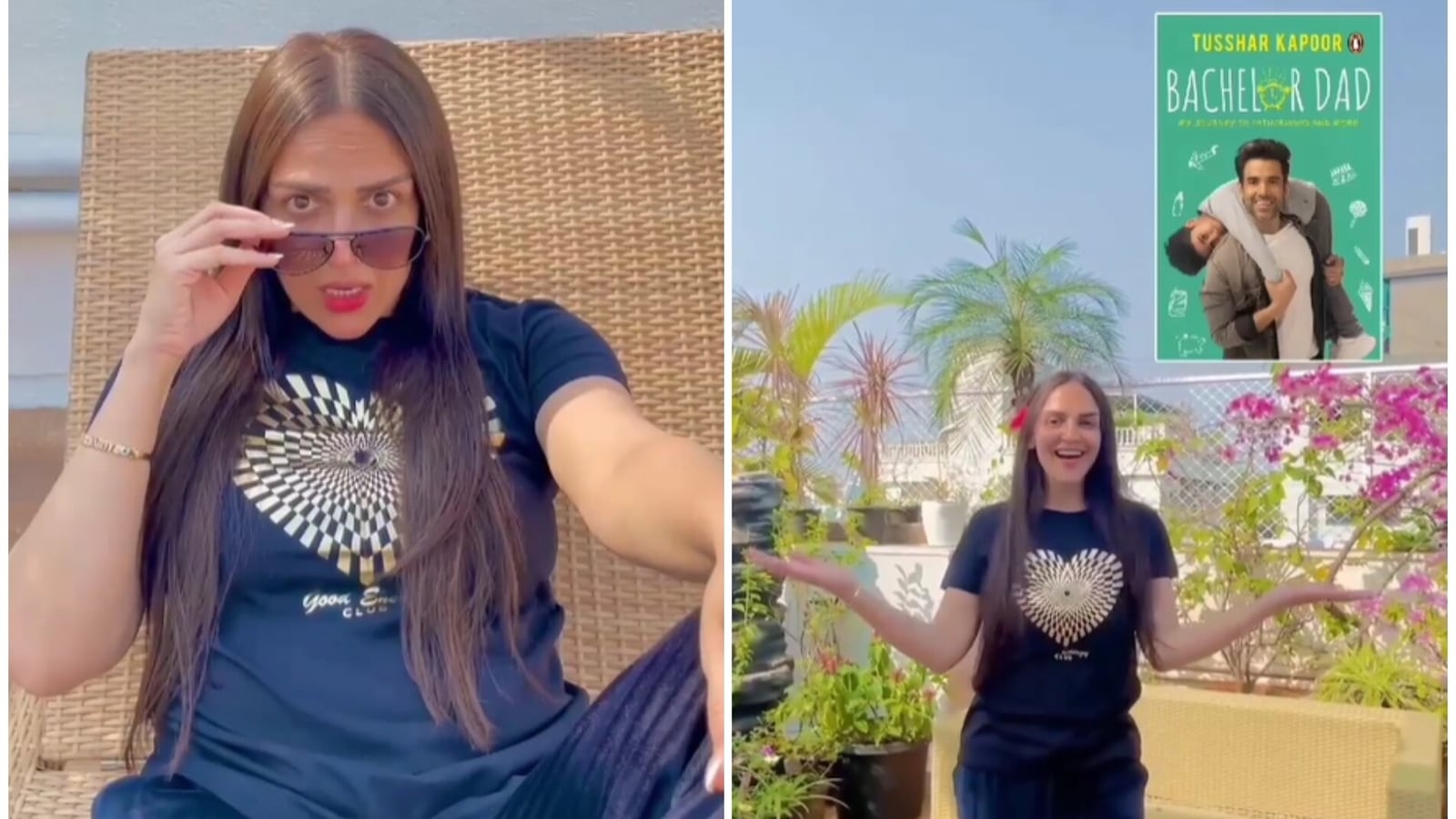 Esha Deol Xx Video - Esha reacts to being trolled for her singing in viral video for Tusshar  Kapoor | Bollywood - Hindustan Times