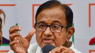 Former Union minister P Chidambaram. Former Union minister P Chidambaram.