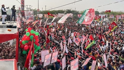 All roadshows are banned until January 15. Permission may be granted for political rallies and roadshows after reviewing the Covid situation on January 16, the election commission said. (PTI) All roadshows are banned until January 15. Permission may be granted for political rallies and roadshows after reviewing the Covid situation on January 16, the election commission said. (PTI)