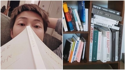 BTS' RM shared a post on Instagram. BTS' RM shared a post on Instagram.