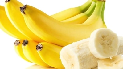 Make a banana mask by combining honey and pinch of turmeric. Use it on the skin and wipe after 15 minutes. (Shutterstock)