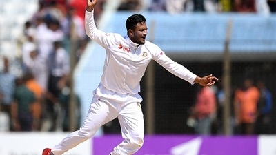Shakib Al Hasan (Getty) Shakib Al Hasan (Getty)