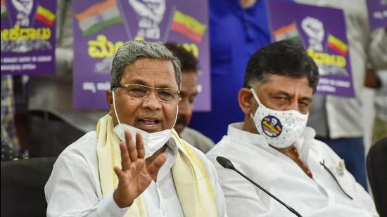 Leader of the Opposition in Karnataka assembly Siddaramaiah said that it remains to be seen if they will be “arrested or allowed” to carry on the padayatra march. (PTI) Leader of the Opposition in Karnataka assembly Siddaramaiah said that it remains to be seen if they will be “arrested or allowed” to carry on the padayatra march. (PTI)