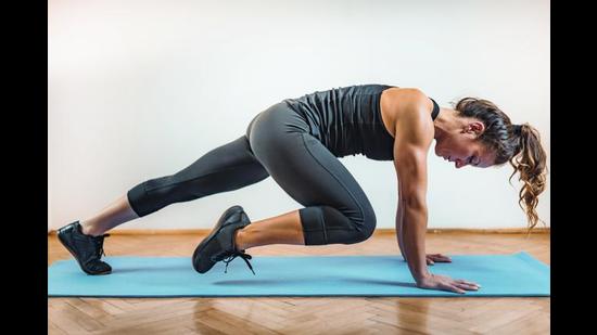Do one of the following - join a gym to weight train, do yoga, go for fast paced walks/slow jog (Shutterstock) Do one of the following - join a gym to weight train, do yoga, go for fast paced walks/slow jog (Shutterstock)