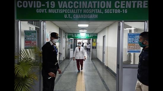 Consultation services at both government hospitals in Chandigarh will also be provided through e-sanjeevani portal (esanjeevaniopd.in). (HT Photo)