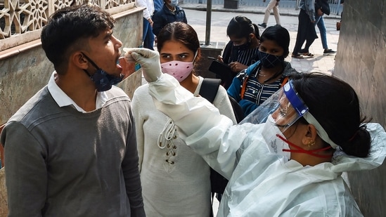 The Ministry of Health also informed that after completion of the self-isolation period at home, taking another covid test is not necessary.(PTI)