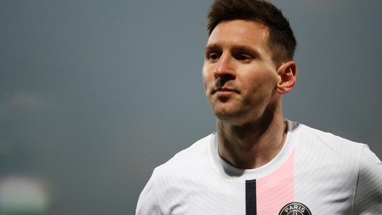 Paris St Germain's Lionel Messi in action.(REUTERS)