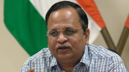 Delhi health minister Satyendar Jain. (HT_PRINT)