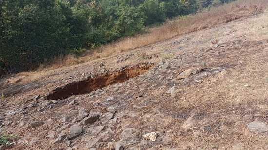 The dam will be repaired by placing sand and other materials where the breach has been found to control the seepage (HT File)