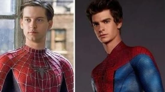 Andrew Garfield spoke about watching Spider-Man with Tobey Maguire.