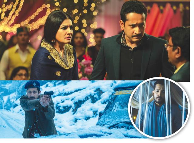 Parambrata Chatterjee in Aranyak (2021) and (inset) Bulbbul (2020)