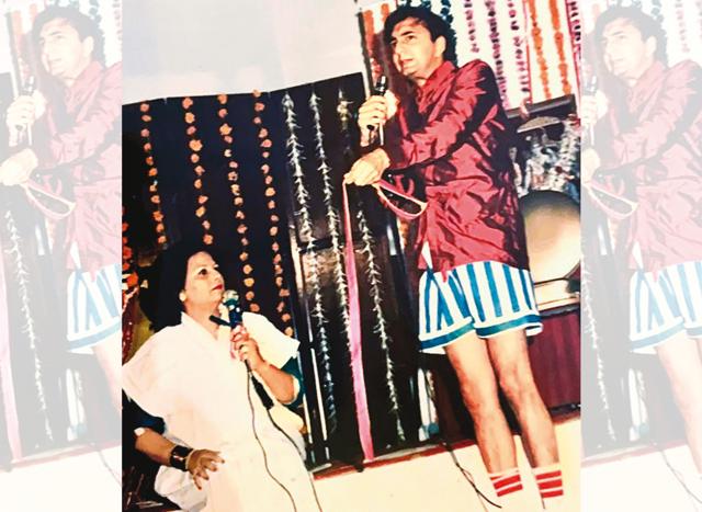 Viveck did his Sindhi comedy skit at the Diwali Ball every year for a decade