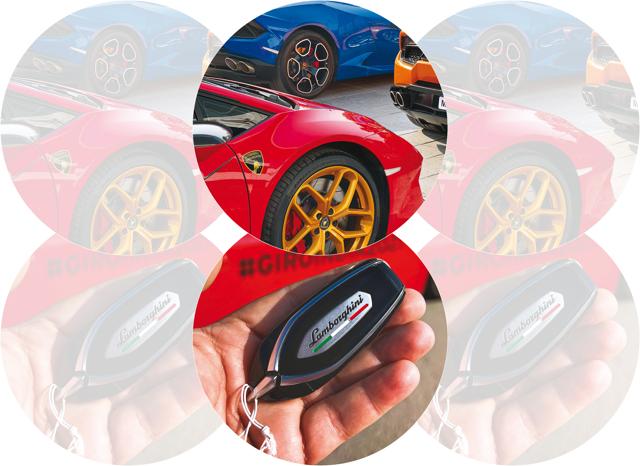 From Huracans to Aventadors and Urus’, Lamborghinis were on display