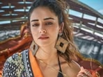 The top swimwear trends of the past year were undoubtedly string bikinis and Bollywood actor Ananya Panday set fans on frenzy as she took them into the New Year and donned a black halter one in recent photoshoot at the Maldives. (Instagram/ananyapanday)