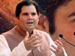 Taking to Twitter, Varun Gandhi said he was in his parliamentary contingency in Uttar Pradesh for three days which is due for an Assembly election next month.(PTI file photo)