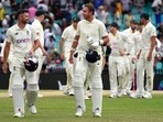 James Anderson and Stuart Broad at the end of the 4th Ashes Test in Sydney, (AP) James Anderson and Stuart Broad at the end of the 4th Ashes Test in Sydney, (AP)
