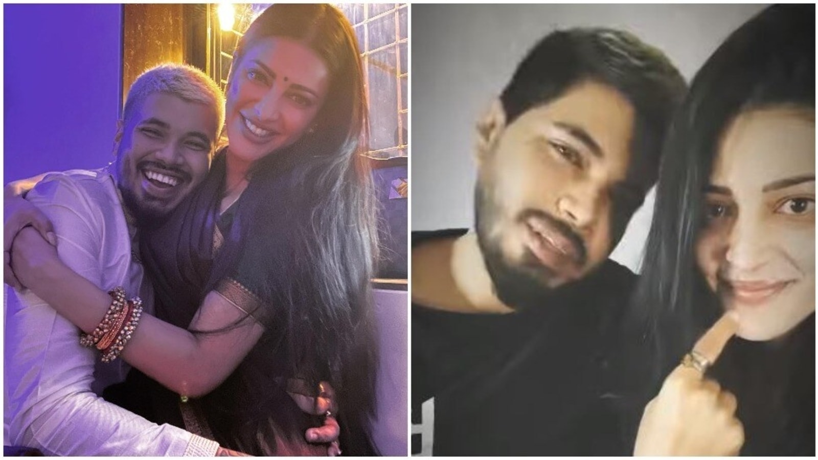 Shruti Hassan Get Fucked - Shruti Haasan reveals she said 'I love you' first to boyfriend Santanu.  Watch | Bollywood - Hindustan Times