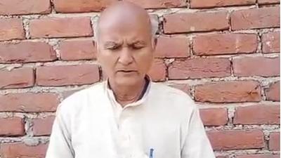 An 84-year-old Brahamdev Mandal claimed to have taken 12 doses of Covid jabs within a year. (ANI) An 84-year-old Brahamdev Mandal claimed to have taken 12 doses of Covid jabs within a year. (ANI)
