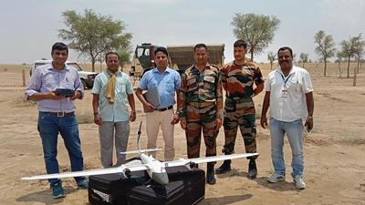 Defence ministry surveyed 17.78 lakh acres of defence land in a little over three years using modern surveying technologies. (PTI)