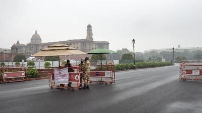 More than 400 Parliament staff have tested positive for the Covid-19, weeks ahead of the Union Budget session. (PTI)