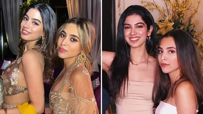 Aaliyah Kashyap and Khushi Kapoor have been best friends for years. Aaliyah Kashyap and Khushi Kapoor have been best friends for years.