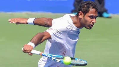 India's Ramkumar Ramnathan (PTI) India's Ramkumar Ramnathan (PTI)