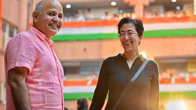 AAP’s Goa convener Rahul Mhambre will contest the February 14 state elections from his hometown Mapusa, according to the list of 10 candidates released by AAP’s Atishi. (Twitter/AtishiAAP) AAP’s Goa convener Rahul Mhambre will contest the February 14 state elections from his hometown Mapusa, according to the list of 10 candidates released by AAP’s Atishi. (Twitter/AtishiAAP)