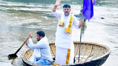 DK Shivakumar, Karnataka Congress president, is also hoping to find his footing and get some traction in his favour within a visibly divided outfit torn between him and former chief minister Siddaramaiah. (Twitter/@DKShivakumar)