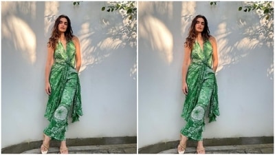 Gabriella Demetriades took up the January challenge with Pilates in style (Instagram/@gabriellademetriades) Gabriella Demetriades took up the January challenge with Pilates in style (Instagram/@gabriellademetriades)