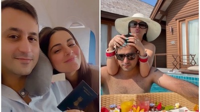 Shraddha Arya married Rahul Nagal in November last year. Shraddha Arya married Rahul Nagal in November last year.