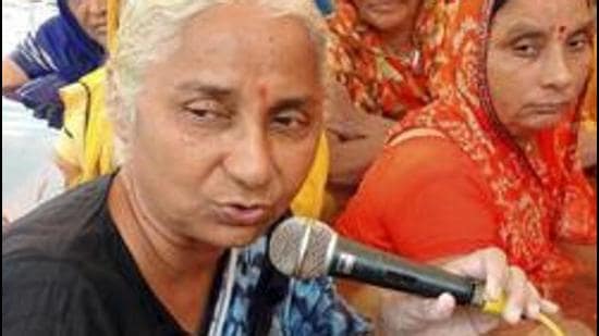 Noted activist Medha Patkar is expected to be part of the protests, according to people aware of the developments. (HT Archives)
