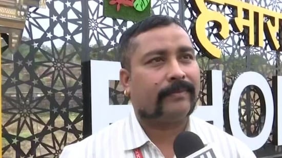 Rakesh Rana said he will not compromise on this issue despite the suspension as he had been keeping the moustache since a long time.(ANI)
