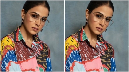 The jumpsuit, which is a plethora of colours, made with collars and full sleeves.(Instagram/@geneliad)