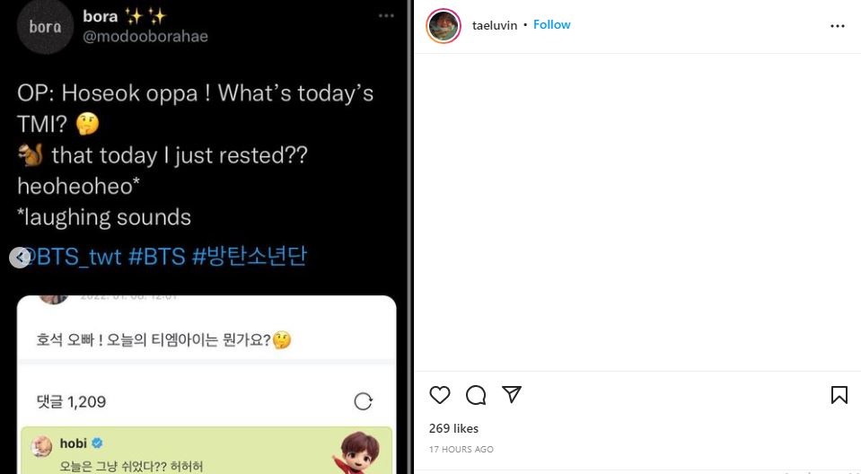 J-Hope spoke with ARMY on Weverse.