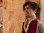 Peter Dinklage in a still from romantic drama Cyrano, in which he plays the lead. Peter Dinklage in a still from romantic drama Cyrano, in which he plays the lead.