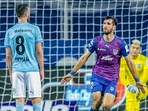Danish Farooq of Bengaluru FC celebrates after scoring a goal against Mumbai City FC(PTI) Danish Farooq of Bengaluru FC celebrates after scoring a goal against Mumbai City FC(PTI)