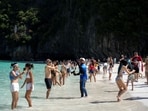 Thailand on January 1, reopened its world-famous Maya Bay, after closing it for more than three years to allow its ecosystem to recover from the impact of over-tourism.(REUTERS)