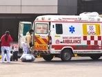 Delhi added 19,166 cases, the state’s daily health bulletin showed, around 3,500 fewer than the Sunday bulletin’s count of 22,751 cases. (ANI) Delhi added 19,166 cases, the state’s daily health bulletin showed, around 3,500 fewer than the Sunday bulletin’s count of 22,751 cases. (ANI)