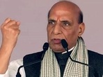 Defence minister Rajnath Singh tests positive for the Coronavirus disease (Covid-19). File image Defence minister Rajnath Singh tests positive for the Coronavirus disease (Covid-19). File image