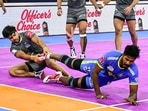 Tamil Thalaivas thrash Haryana Steelers(Twitter/tamilthalaivas) Tamil Thalaivas thrash Haryana Steelers(Twitter/tamilthalaivas)