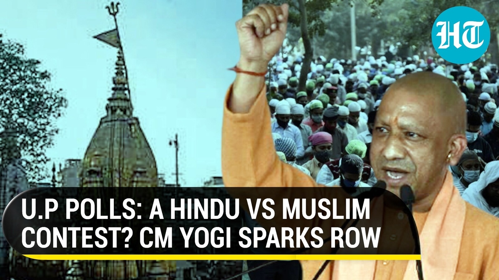 '80 percent vs 20 percent': CM Yogi on UP polls, opposition calls it ...