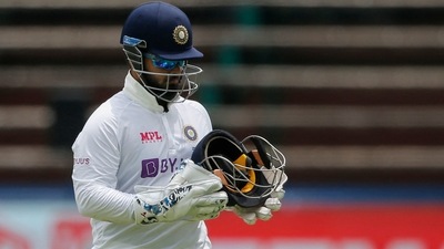 India's wicketkeeper Rishabh Pant. India's wicketkeeper Rishabh Pant. 